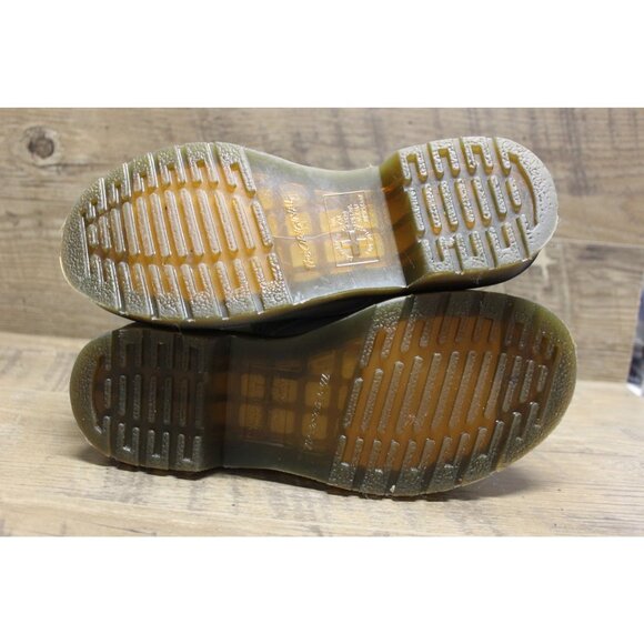 Dr. Martens‎ women's 1460 8-eye gray patent leather lamper boots 6 - Picture 8 of 16